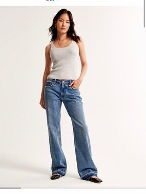 Abercrombie & Fitch Women’s The Baggy Low Rise